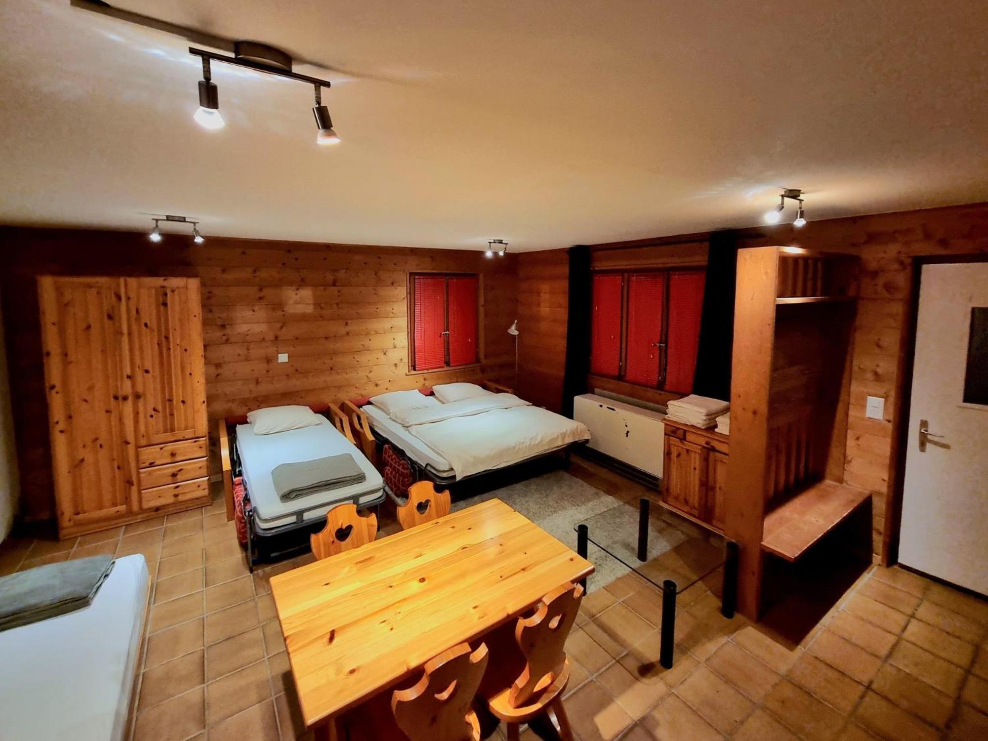 Hotel - Petit-Dejeuner Le Trift Zinal Exteriér fotografie